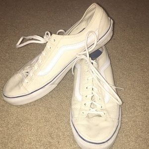 White old school Vans
